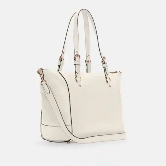 Coach Kleo Carryall
Handbag Laptop Gold/Chalk Leather - Picture 2 of 14